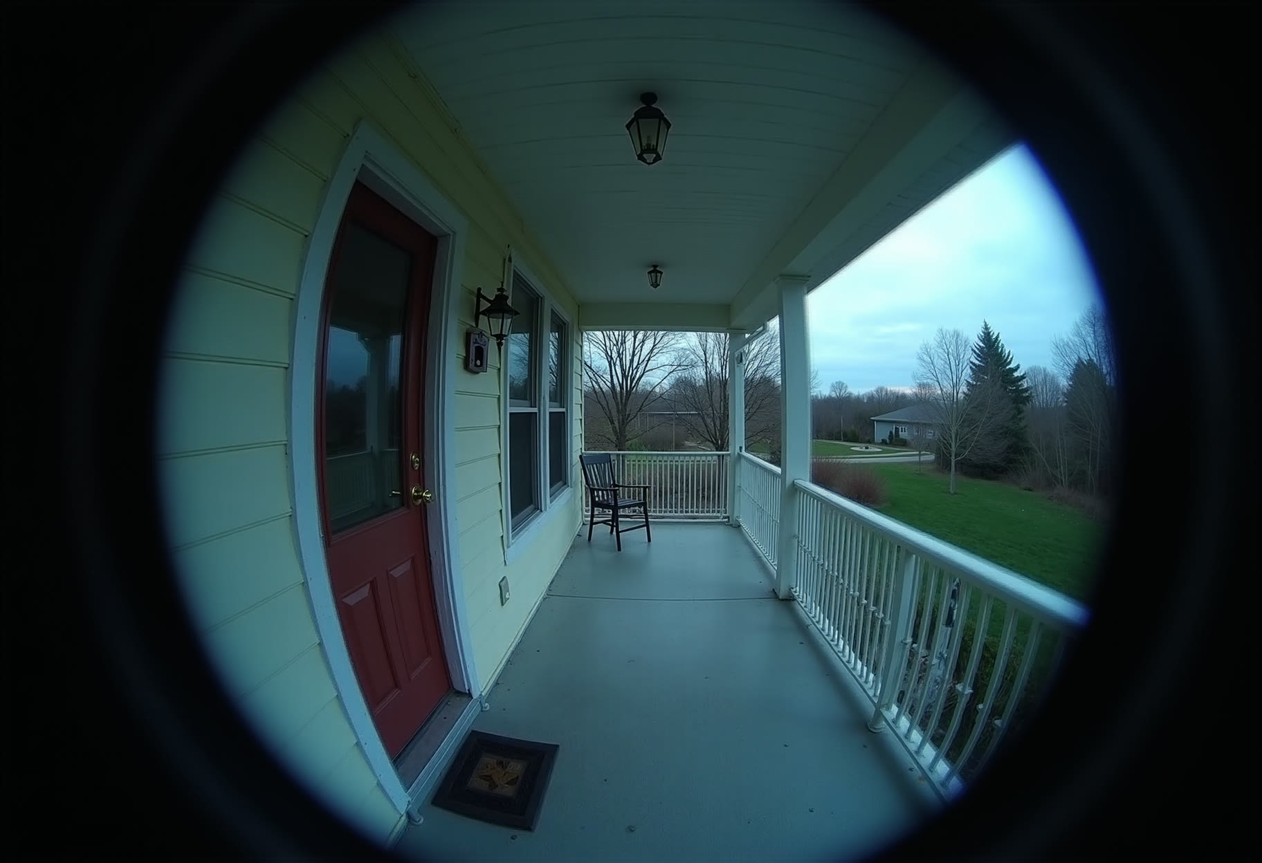 CH04 — Front porch, fisheye